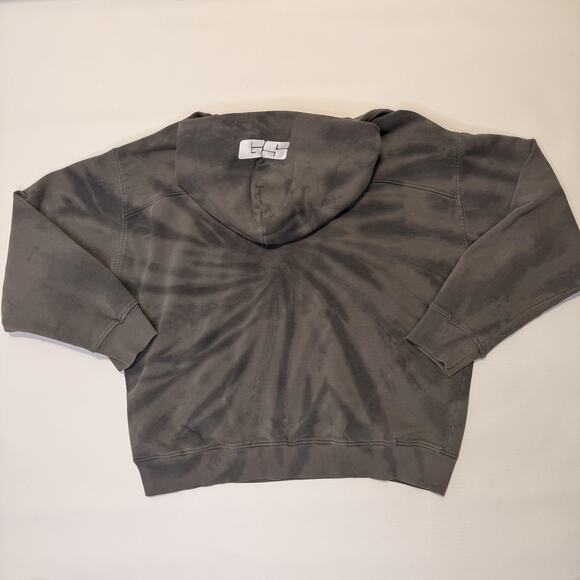 Gymshark Hoodie Mens Medium Gray Tie Dye GS Logo Pullover Sweatshirt Athletic - Picture 2 of 9